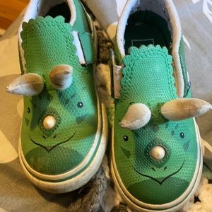 Toddler Dino Vans. Side 8 toddler.